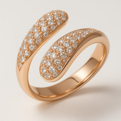 Ring "Grace" – Elegant Women’s Zircon Ring