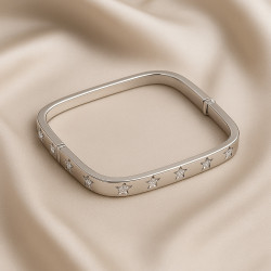 Bracelet “Starry Night” – 925 Sterling Silver, Rhodium Plated, Zircon