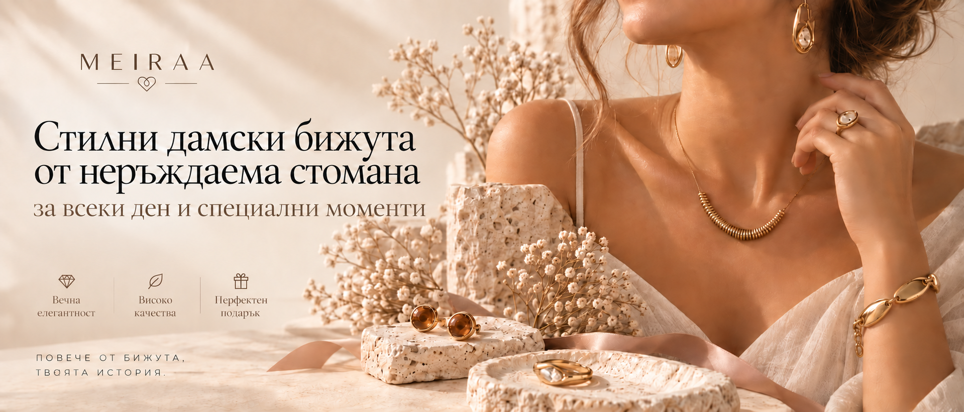 Дамски бижута от неръждаема стомана