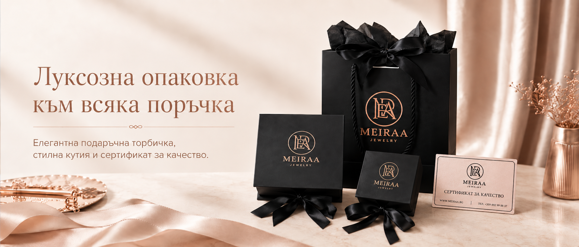 Meiraa Jewelry опаковка